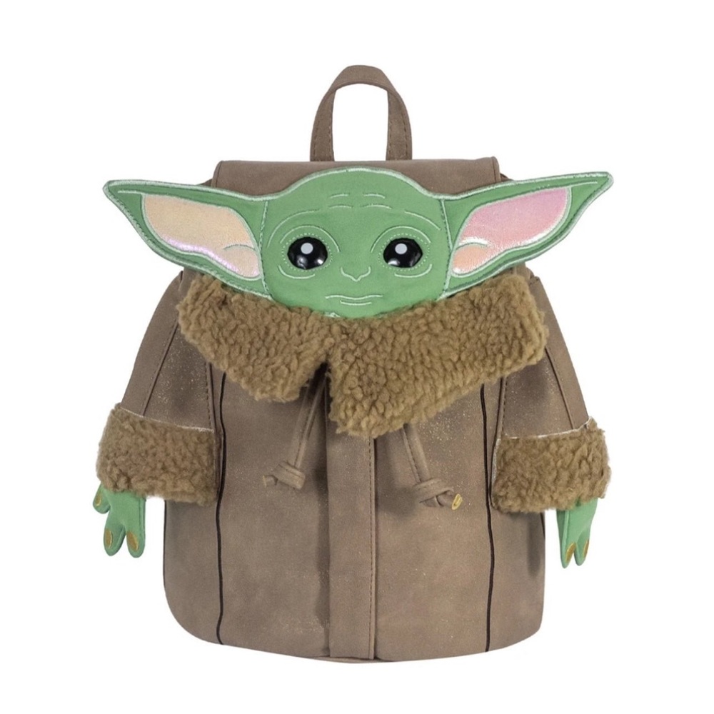 Star Wars Mandalorian The Child Baby Yoda Figural Backpack by Danielle Nicole